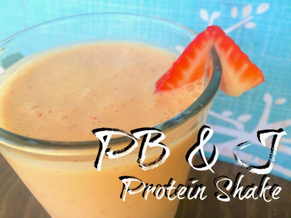 PB&J Protein Shake (or smoothie)