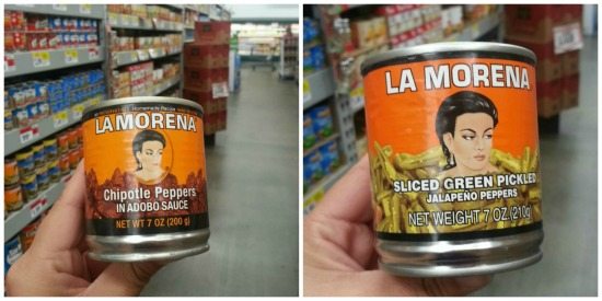 La Morena chipotle peppers can