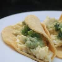 Scrambled Egg Tacos | In Mama Maggie's Kitchen