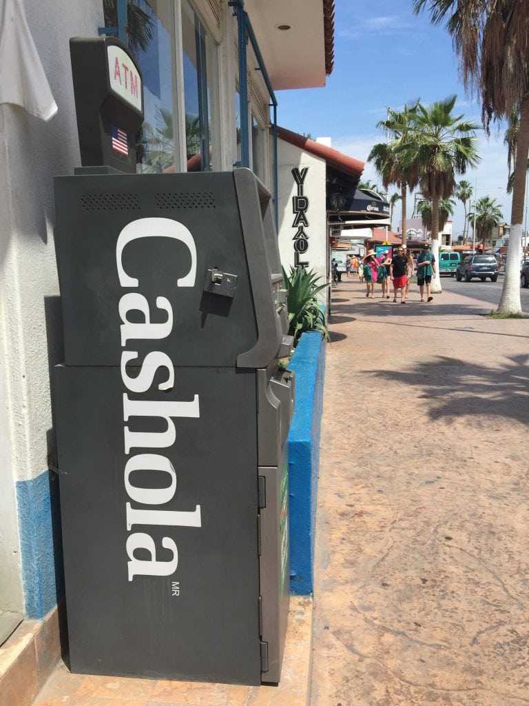 ATM in Cabo San Lucas