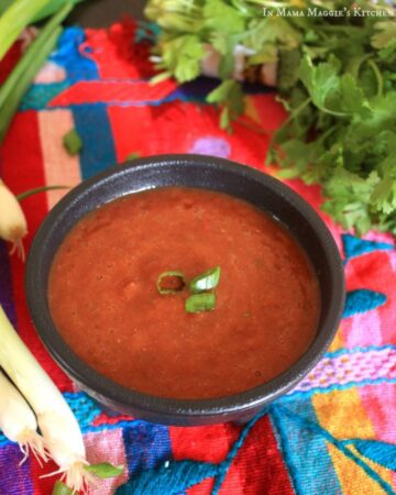 Mexican Salsa Roja | In Mama Maggie's Kitchen