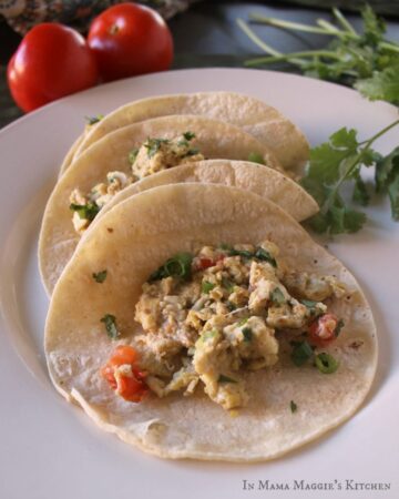Huevos Rancheros Tacos | In Mama Maggie's Kitchen