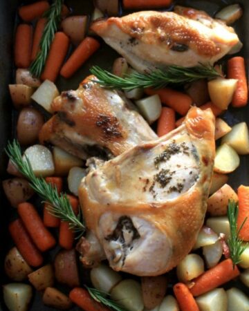 Roasted Rosemary Chicken | In Mama Maggie's Kitchen