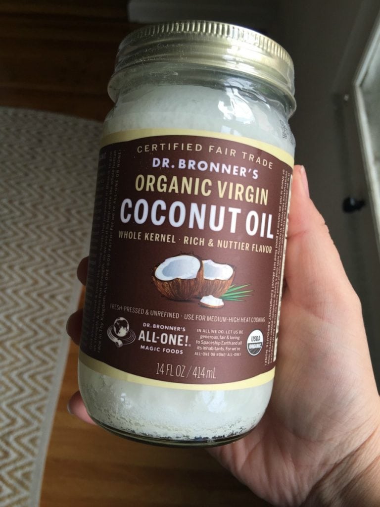 Dr. Bonner's Organic Virgin Coconut Oil jar