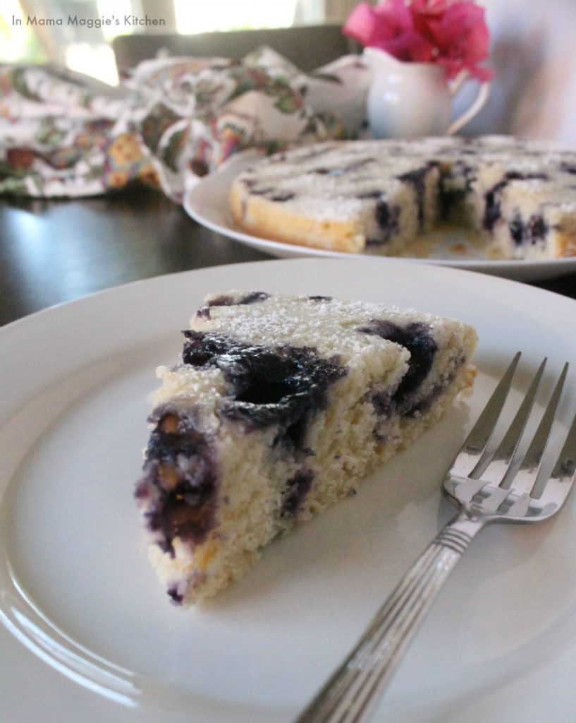 Lemon Blueberry Cake | In Mama Maggie's Kitchen