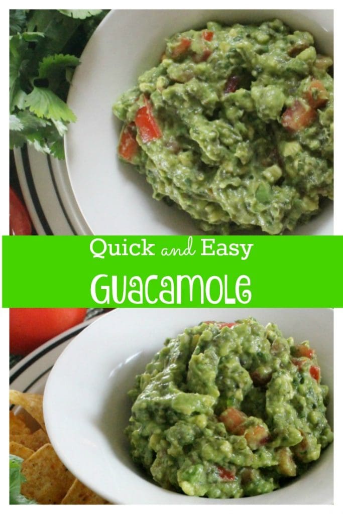 Quick and Easy Guacamole 