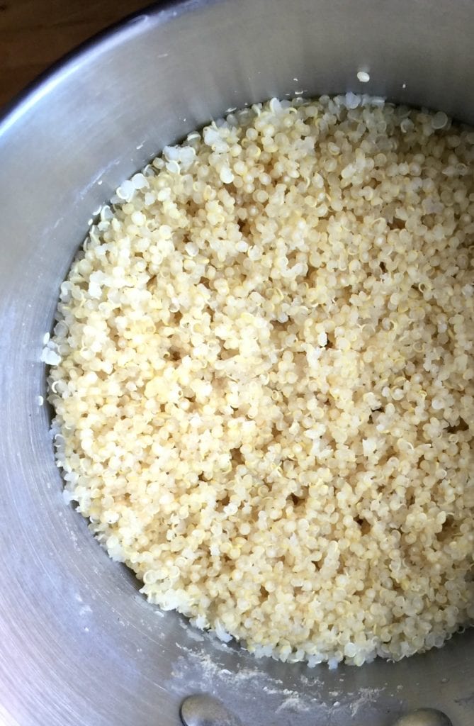 Quinoa in a bowl