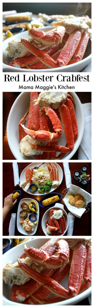 Red Lobster Crabfest - crab caught in the icy waters of Alaska and brought to your table in yummy dishes. - Mama Maggie's Kitchen #HungryForCrab #AD