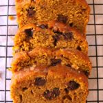 Pumpkin Chocolate Chip Bread - a classic fall dessert that everyone loves and looks forward to each year. Yummy, soft, and perfect for those cold mornings. - by Mama Maggie's Kitchen