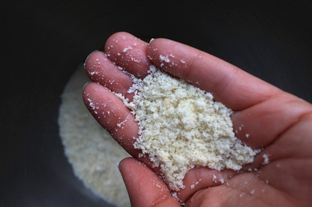 Grabbing Almond Flour