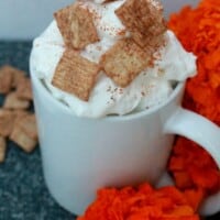 Cinnamon Toast Crunch Mexican Coffee is a delicious way to celebrate Día de los Muertos. Sweet eats for the sweet memories of our departed loved one. By Mama Maggie’s Kitchen