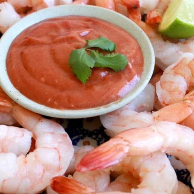 Shrimp with Chipotle Cocktail Sauce