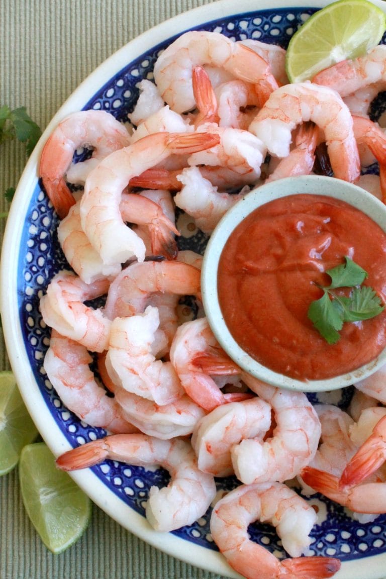 Shrimp with Chipotle Cocktail Sauce