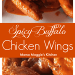 Buffalo Chicken Wings + VIDEO APRIL 11, 2017 MAGGIE UNZUETA 16 COMMENTS (EDIT) Video Player is loading.Pause Unmute Remaining Time -1:00 Fullscreen Buffalo Chicken Wings make the best appetizers. Yummy, easy-to-make, and perfect for game day or the Super Bowl. What’s not to love about this American classic? By Mama Maggie's Kitchen