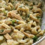 Chicharrón en Salsa Verde is an easy and classic Mexican food recipe that will put dinner on the table in no time flat. Enjoy! by Mama Maggie's Kitchen