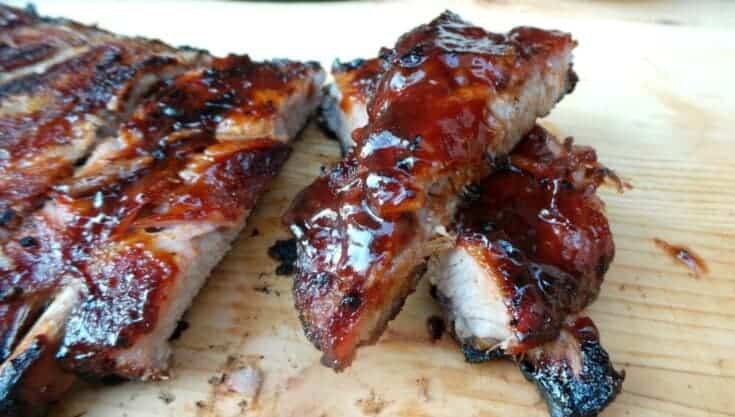 Spice-Rubbed Ribs with Chipotle BBQ Sauce