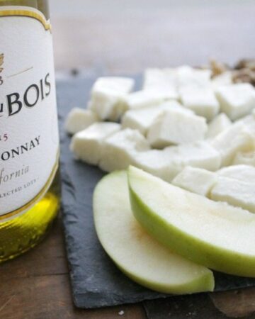 Clos du Bois Wine and Mexican Cheese Platter