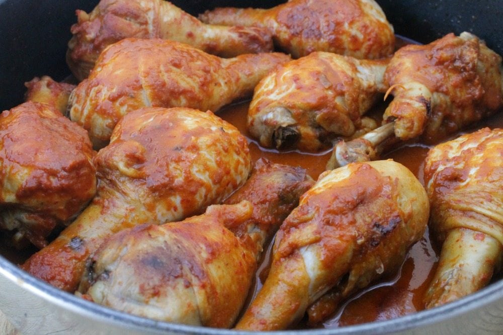 This Chicken Drumsticks in Tamarind Chili Sauce is delicious and full of amazing flavors. Spicy and sweet and ready to eat. By Mama Maggie’s Kitchen