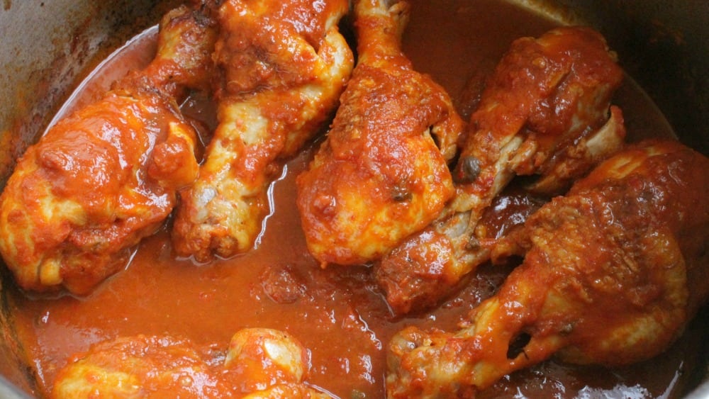 Pollo a la Diabla, or Mexican Deviled Chicken