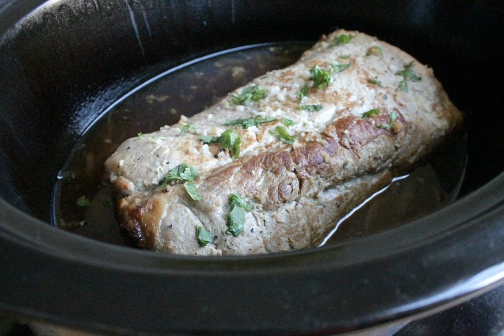 Slow Cooker Honey Lime Chipotle Pork Loin is deliciously flavorful and so easy-to-make. Sure to be a family dinner favorite. By Mama Maggie’s Kitchen