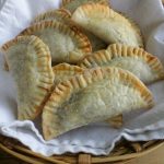 Pumpkin Empanadas make yummy, Mexican treats for the holidays or delicious dessert. by Mama Maggie's Kitchen