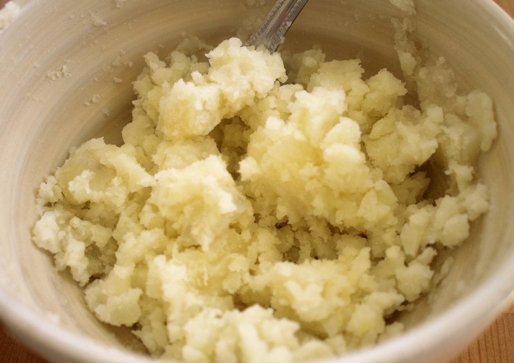 Mashed Potatoes in a Bowl