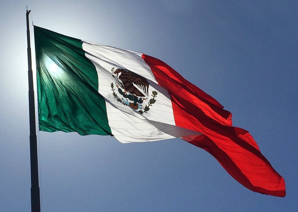Mexican flag in Ensenada . Photo by Mama Maggie's Kitchen