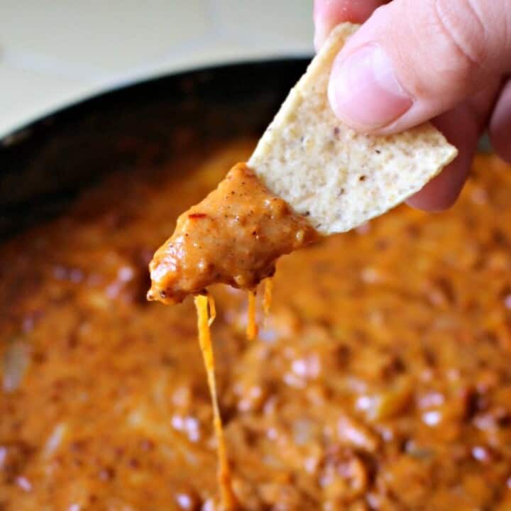 Chorizo Cheese Dip + VIDEO