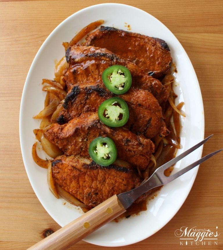 Grilled Pork Chops Adobo + VIDEO