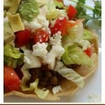 Vegetarian recipes don’t come any easier than Lentil Tostadas. Add your favorite toppings, and you have a winning dish sure to please any palate. by Mama Maggie's Kitchen