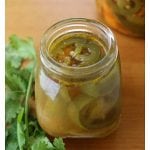 Pickled Jalapenos in a jar by Mama Maggie's Kitchen