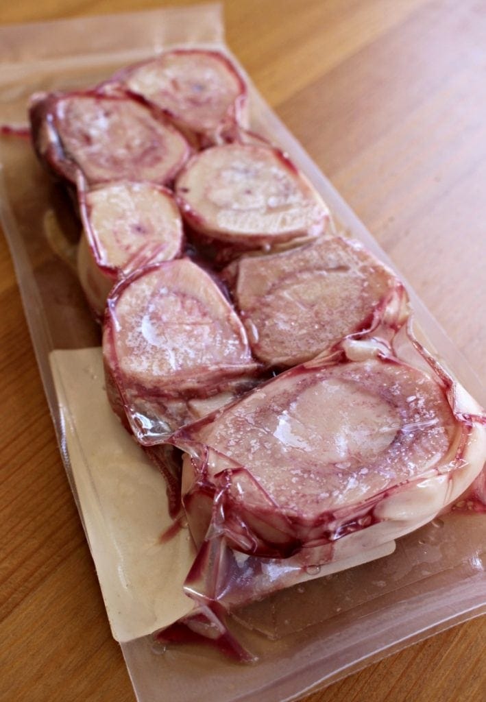 Rumba Meats Bone Marrow Package Vacuum Sealed