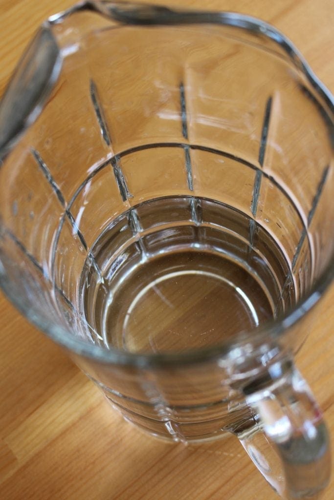 Water in a pitcher