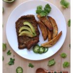 Milanesa de Res is a breaded thin cut of beef that is fried. This classic Mexican recipe is ready in minutes, making it perfect for busy weeknights. Serve with fries and your favorite salsa. By Mama Maggie's Kitchen