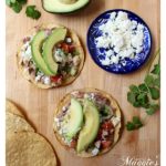 Tostada de Atún (Tuna Tostada) is a budget-friendly, light, and delicious recipe. By Mama Maggie's Kitchen