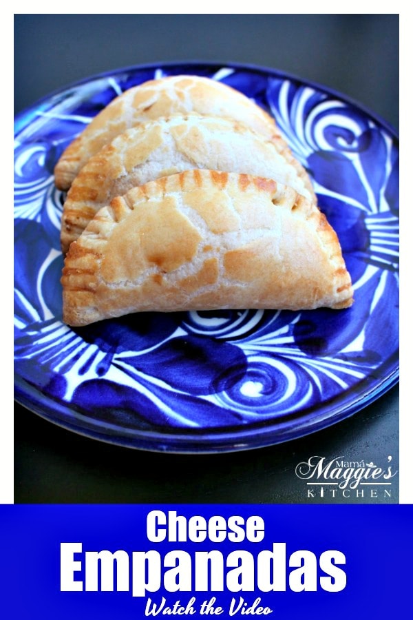 Cheese Empanadas (Empanadas de Queso) are tasty bites of deliciousness. They are an easy Mexican appetizer perfect for your next fiesta. Watch the Video. By Mama Maggie's Kitchen
