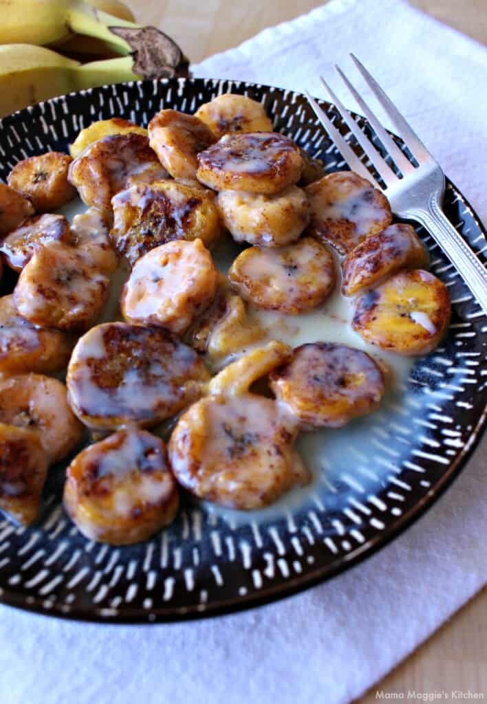 Mexican Fried Bananas Mamá Maggie's Kitchen
