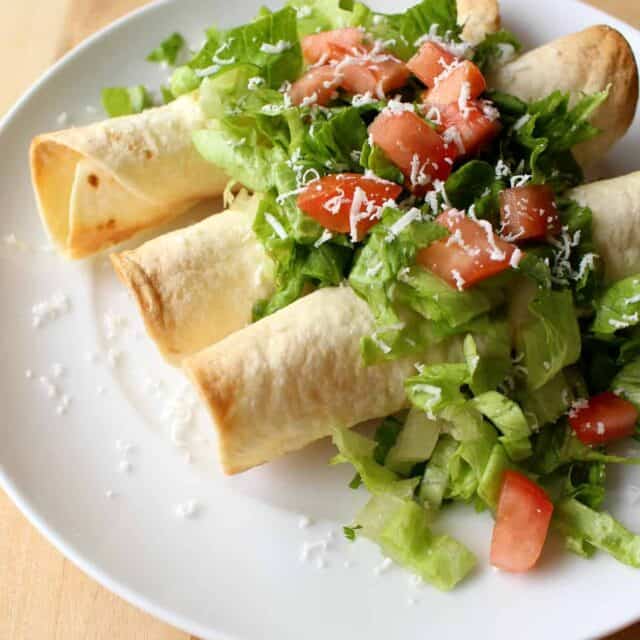 Baked Potato Flautas Mamá Maggie's Kitchen