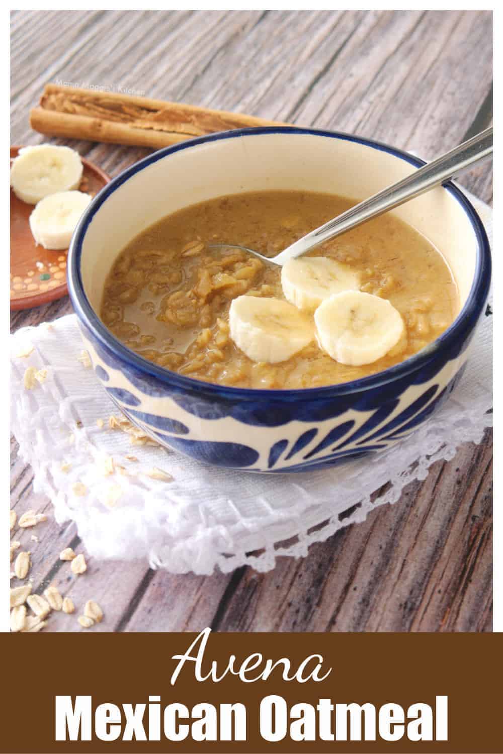 Avena (Mexican Oatmeal) + VIDEO