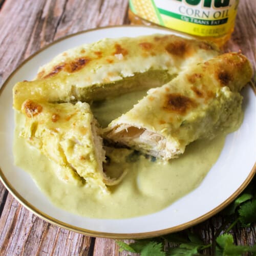 Enchiladas Suizas, or SwissStyle Enchiladas + VIDEO