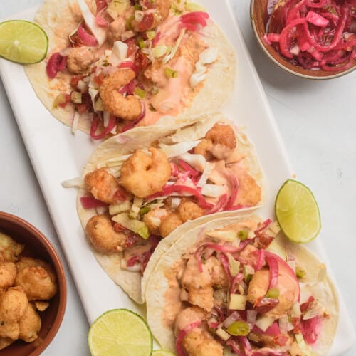 Baja Shrimp Tacos 🍤🌮