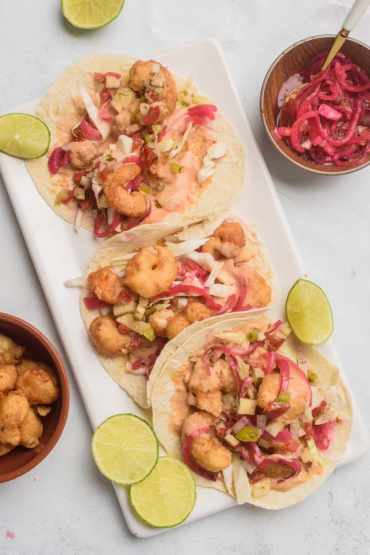 Baja Shrimp Tacos 🍤🌮