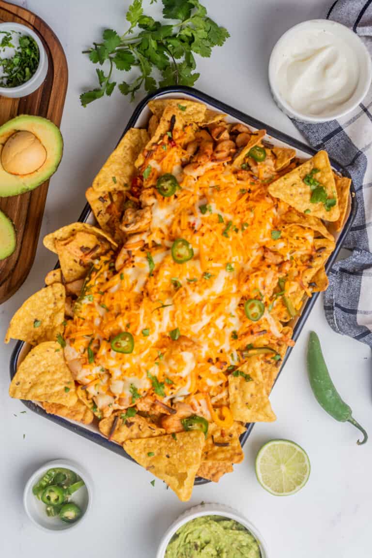 Chicken Fajita Nachos Mamá Maggie's Kitchen