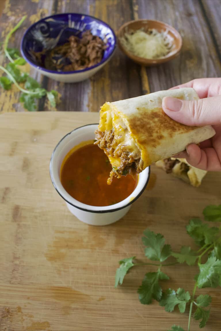 Birria Burrito Mamá Maggie's Kitchen