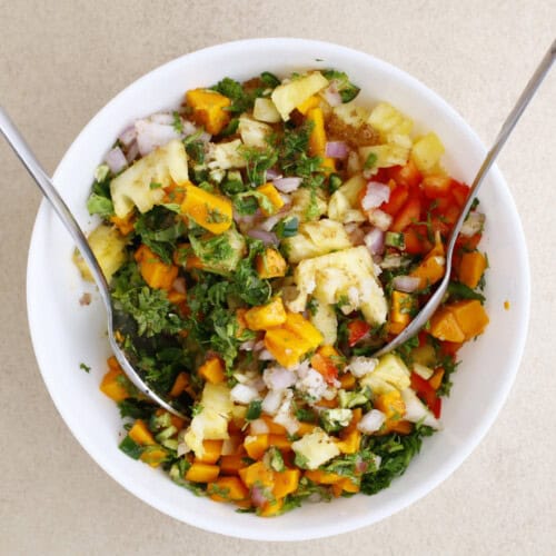 Mango Pineapple Salsa - Mamá Maggie's Kitchen