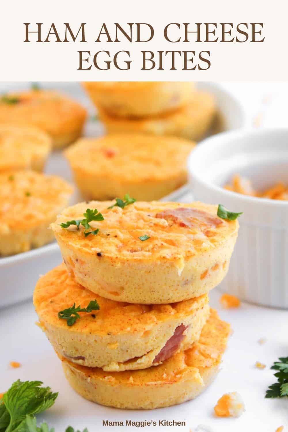 Ham and Cheese Egg Bites - Mamá Maggie's Kitchen